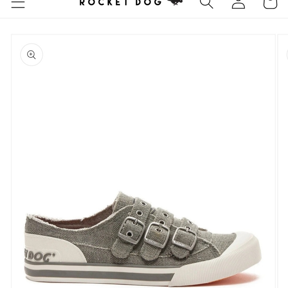 Fun Gray Women's Shoes with Buckle Straps!